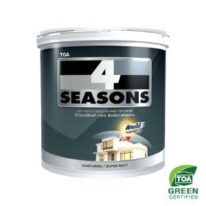สีทาฝ้า โฟร์ซีซันส์ A7000 สีขาว (กล.)