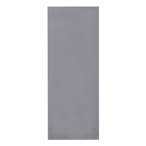 ประตู PVC 70x180 ทึบ สีเทา+วงกบ