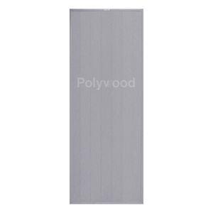 ประตู PVC 70x200 ทึบสีเทา+วงกบ (มอก)