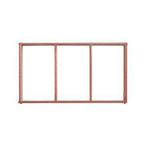 วงกบไม้ 60 x 100 (3 ช่อง) เปิด - ปิด CS