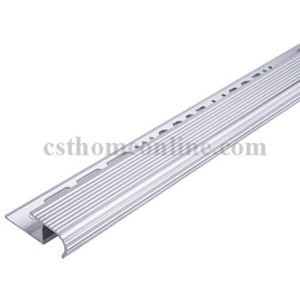 จมูกบันไดอลูมิเนียมโค้ง AL2110/2000/31AL-RE (สีเงินเงา)