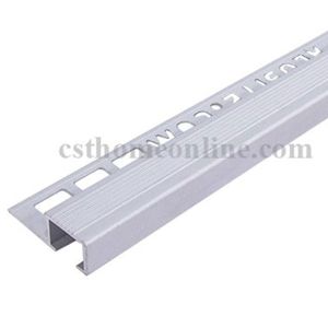 จมูกบันไดอลูมิเนียม ASE100/2000/01AL-RE (สีเงินด้าน)