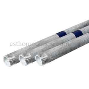 เหล็กแป๊บน้ำ กัลวาไนซ์ 4 หุน น้ำเงิน (เกลียว) C1