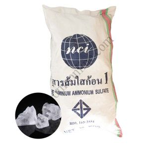 สารส้มใสก้อน 30 กก (กระสอบ)