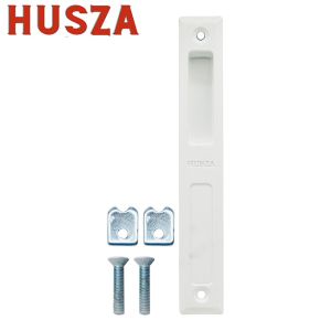 จับเรียบมีรู HUSZA สีขาวนม