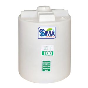 ถังเก็บนํ้าอเนกประสงค์สีขาว SIMA-TECH 100 ลิตร