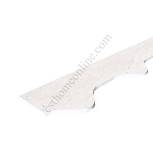 ไม้ปิดนก ตราเพชร ลอนคู่ 6" x 3 เมตร สีธรรมชาติ