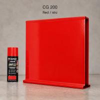 สีสเปรย์กัปตัน 2 in 1 CG200 สีแดงเงา